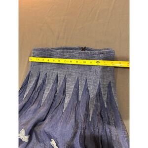 Y2K Boho Blue Strapless Dress – Lapis Brand